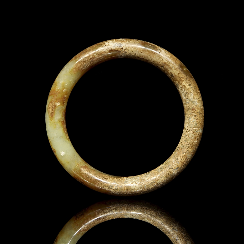 Esclava de jade tallado, dinastía Ming