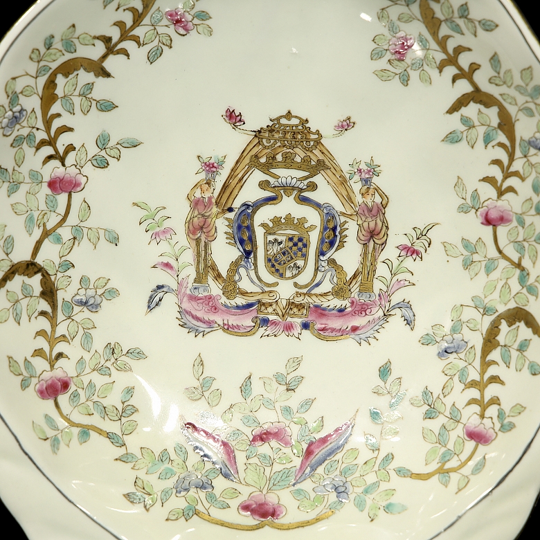 Bandeja de porcelana 