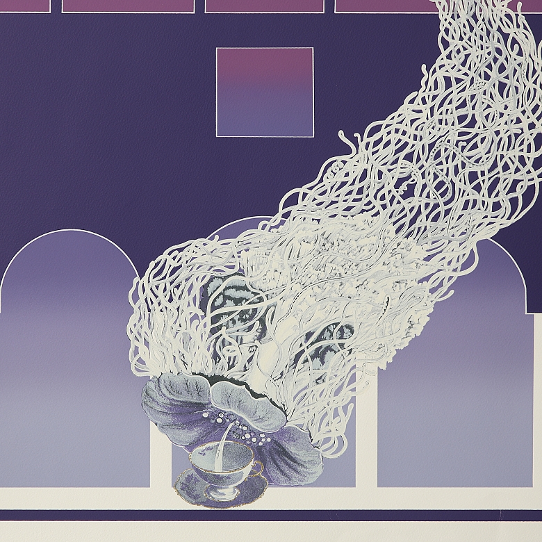 Alice Aycock (1946) “The jellyfish and the teacup”, 2003 - 4