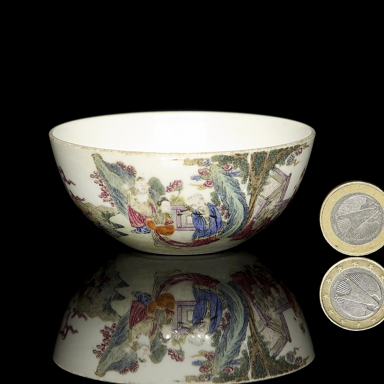 Cuenco de porcelana esmaltada