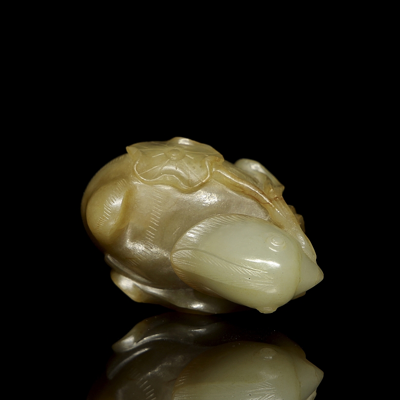 Figura de jade tallado