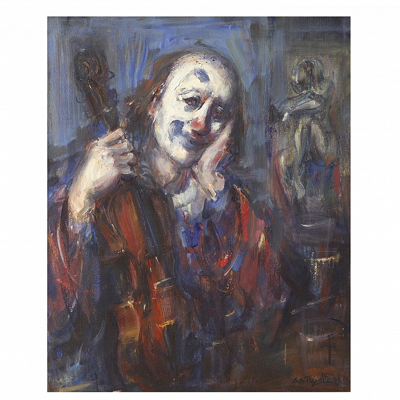 古斯塔沃·安东尼奥·普哈尔特（1944）《小丑》，1998年