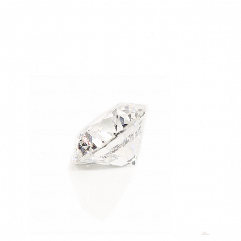Diamante natural en talla brillante de 0,50 ct
