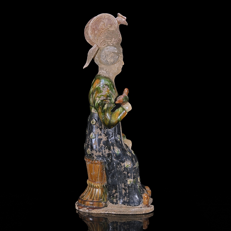 Cerámica vidriada sancai 
