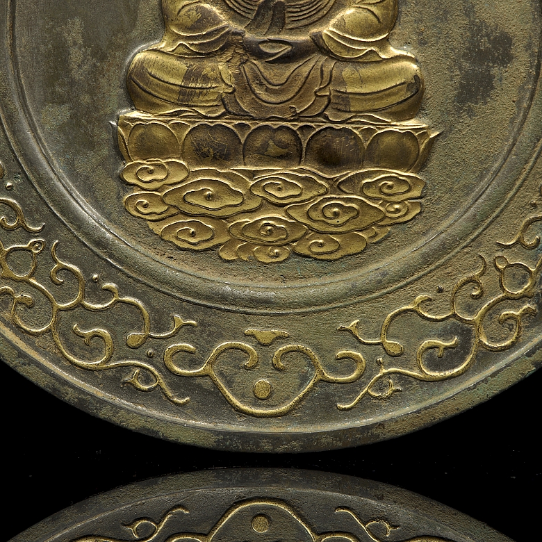 Espejo de bronce