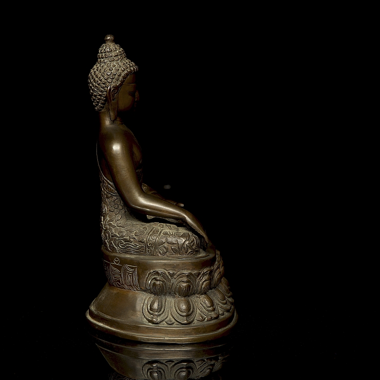 Figura de bronce