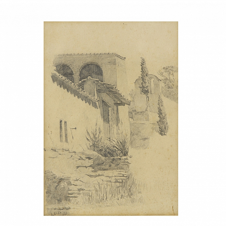 A. Rico (20th century) ‘Rural facade’