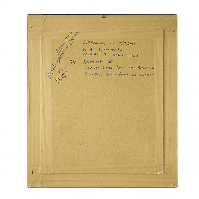 维森特·丘米拉·穆尼奥斯 (1956)“作品 1” Vicente Chumilla Muñoz