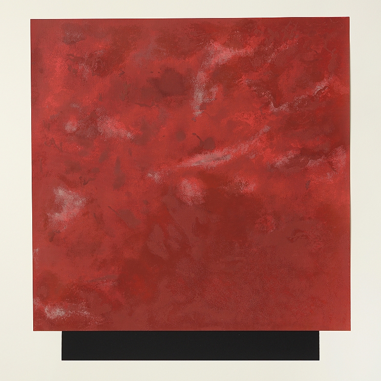 安东尼奥·阿尔卡扎 Antonio Alcázar,（20世纪）《构图（红色）》，2004 - 1