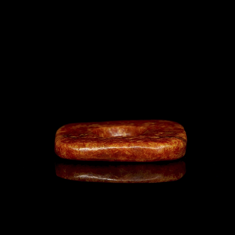 Colgante de jade tallado, cultura Hongshan - 3