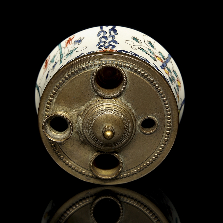 Limoges, porcelain writing desk, 19th-20th century - 4