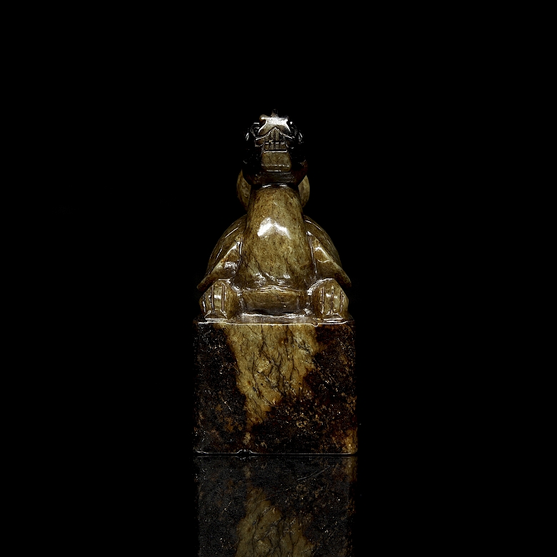 Sello de jade amarillo