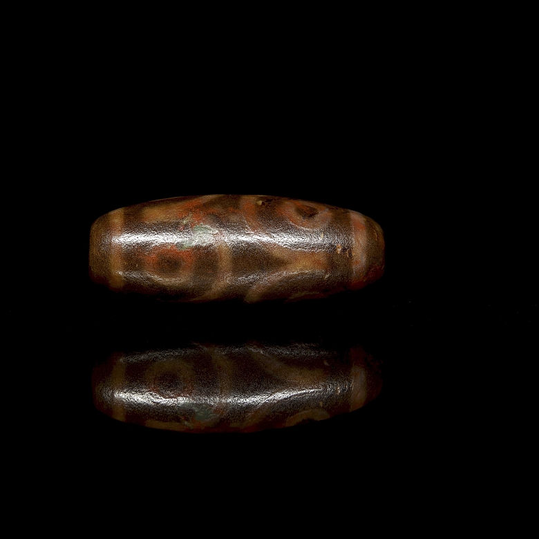 Cuenta Dzi de ágata