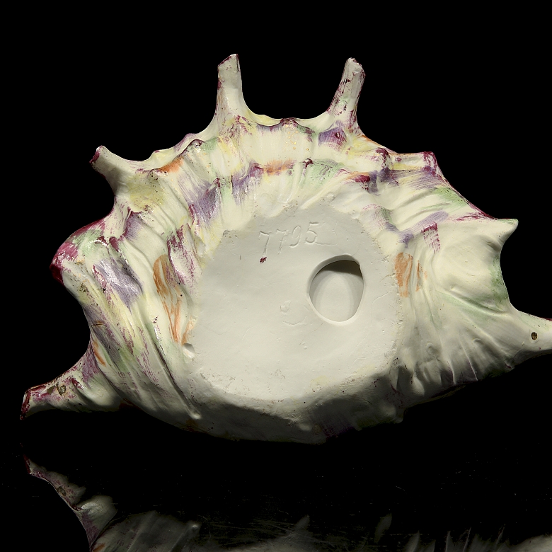 Centro de porcelana