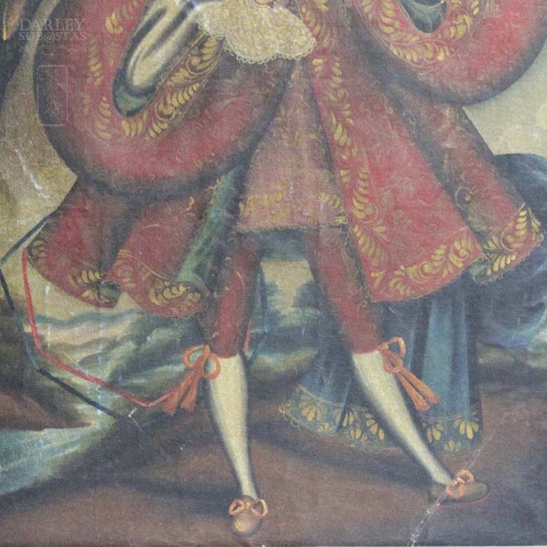 Tres cuadros religiosos Peruanos - 15