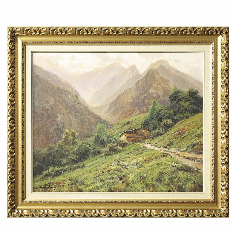 Ricardo Solé González (1959) ‘Landscape in the Valley’