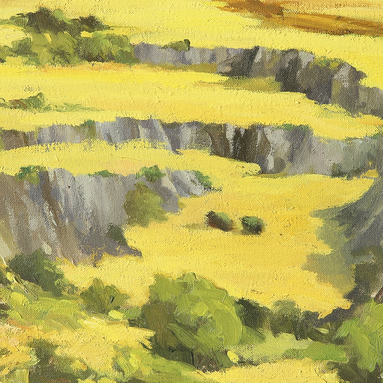 维森特·卡斯特尔·阿隆索 Vicente Castell Alonso 《山景》