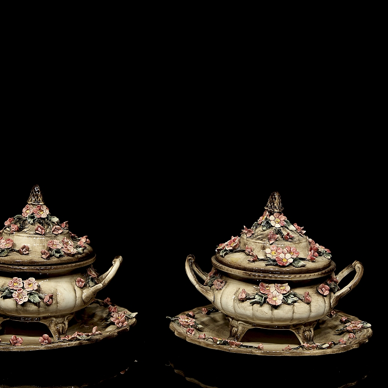 Capodimonte porcelain 