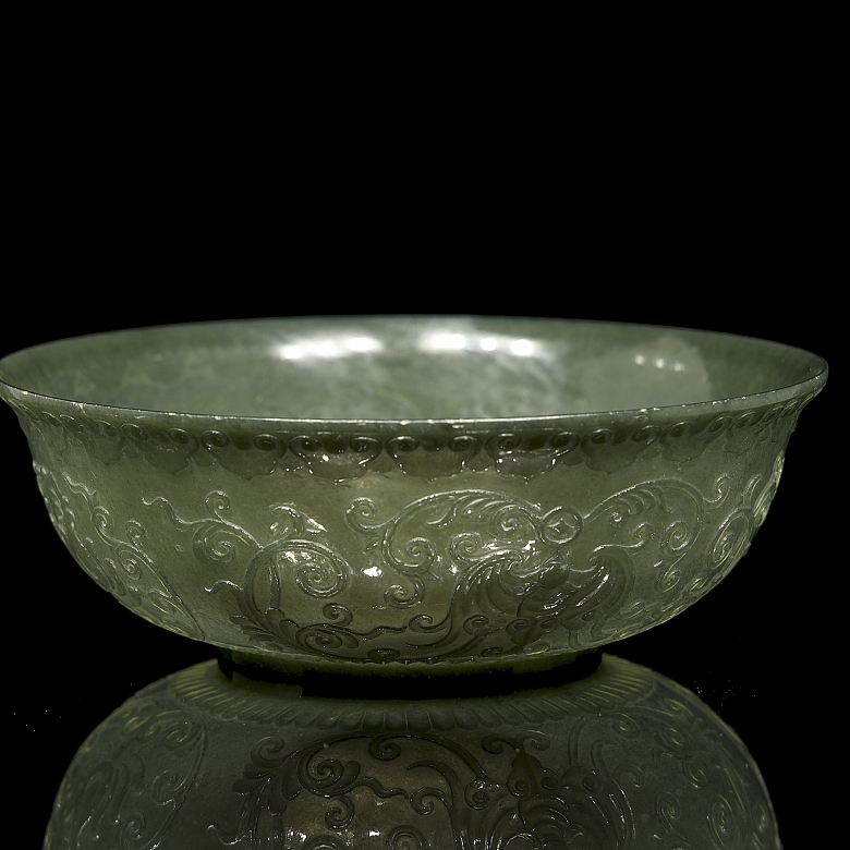 Recipiente de jade