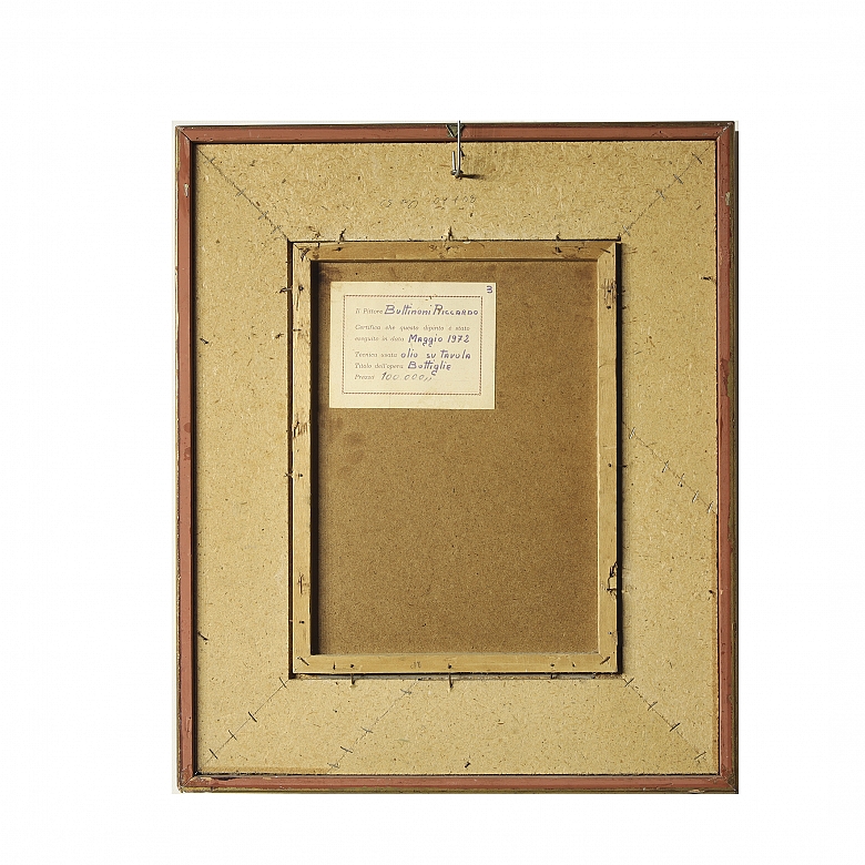 里卡多·布蒂诺尼 Riccardo Buttinoni（1948）《静物》，1972年 - 3