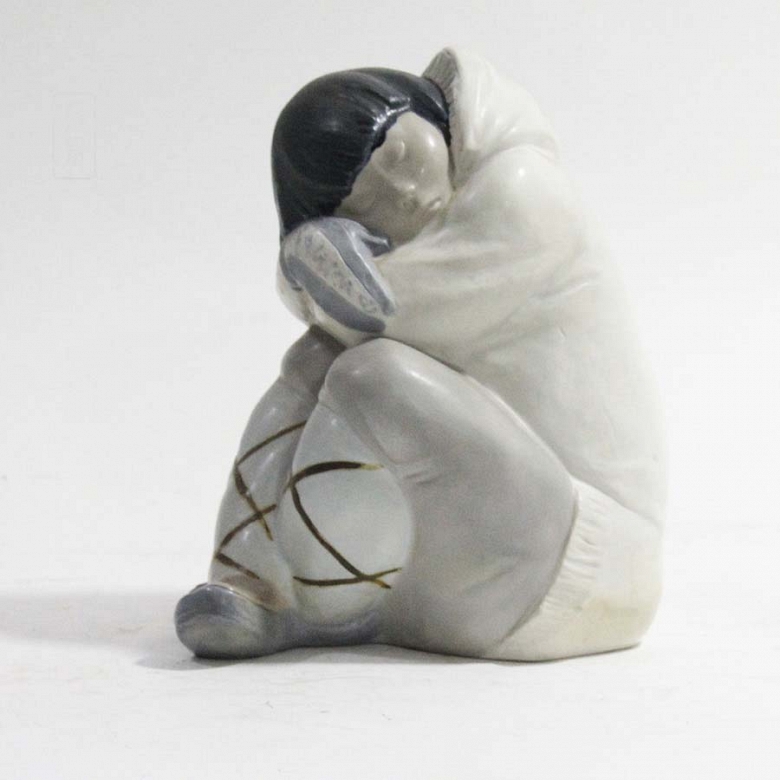 Eskimo boy from Lladró