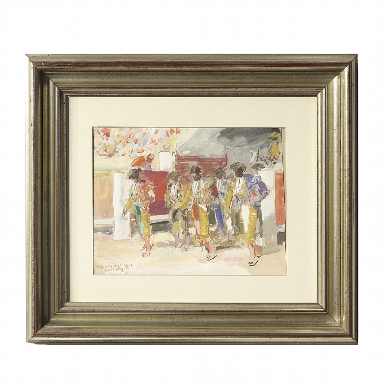 路易斯·加西亚·坎波斯（1928–2011）《下午五点》 Luis García Campos