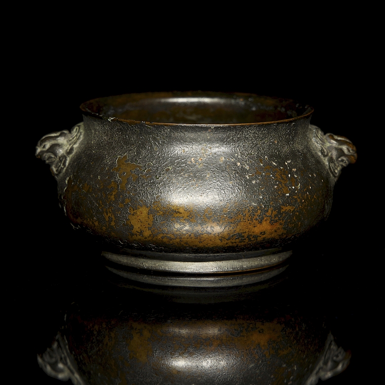 Incensario de bronce 