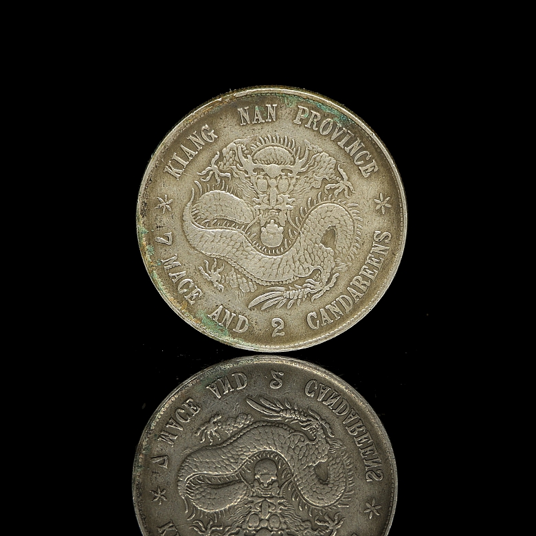 Moneda de plata 
