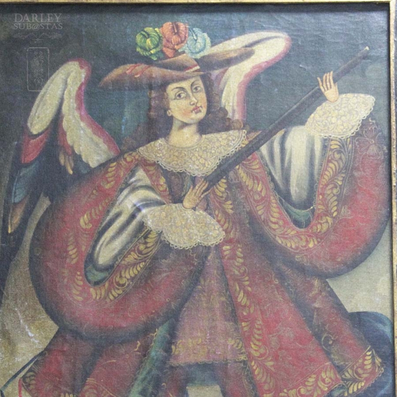 Tres cuadros religiosos Peruanos - 14