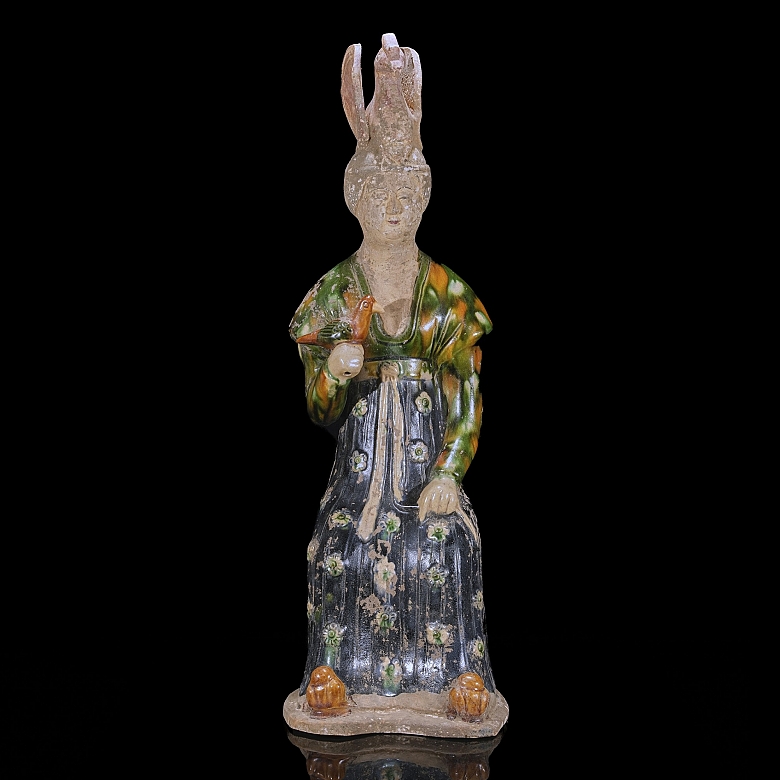 Cerámica vidriada sancai 