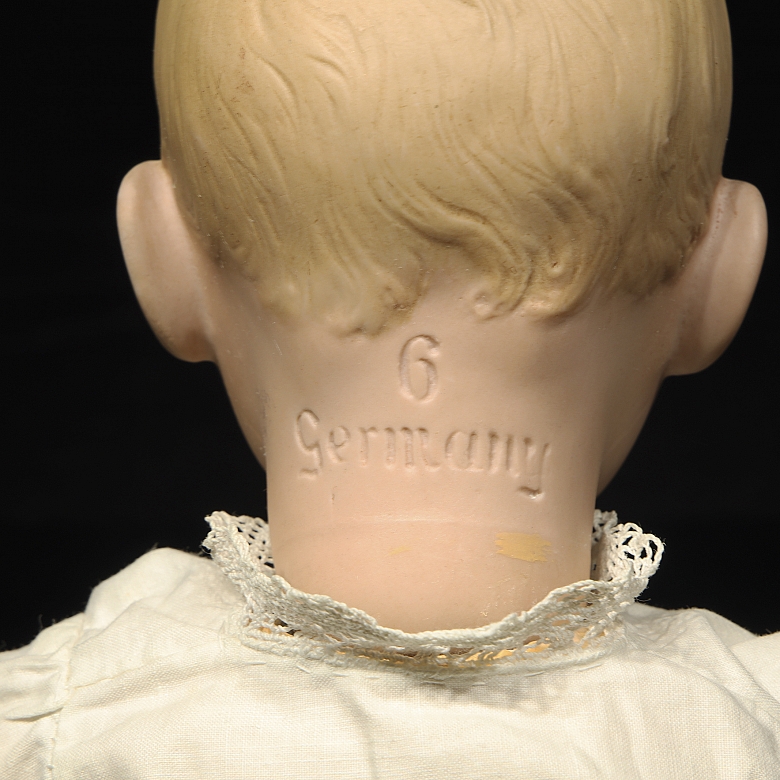 Muñeco de porcelana, Alemania, ca. 1910-1920