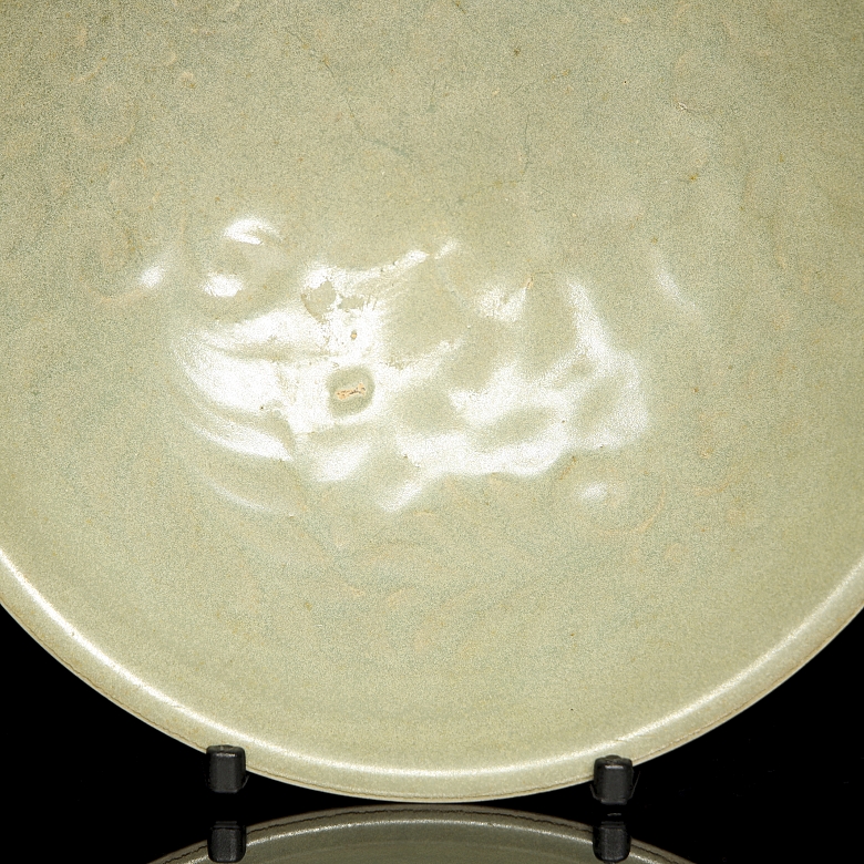 Celadon glazed porcelain bowl, Song style