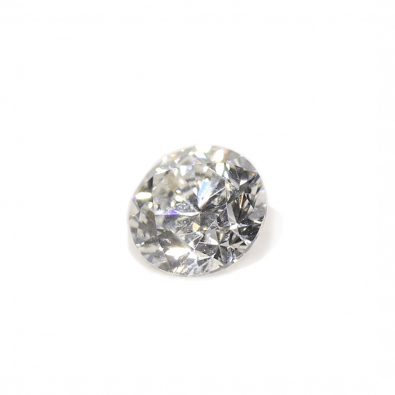 Diamante natural en talla brillante de 0,50 ct
