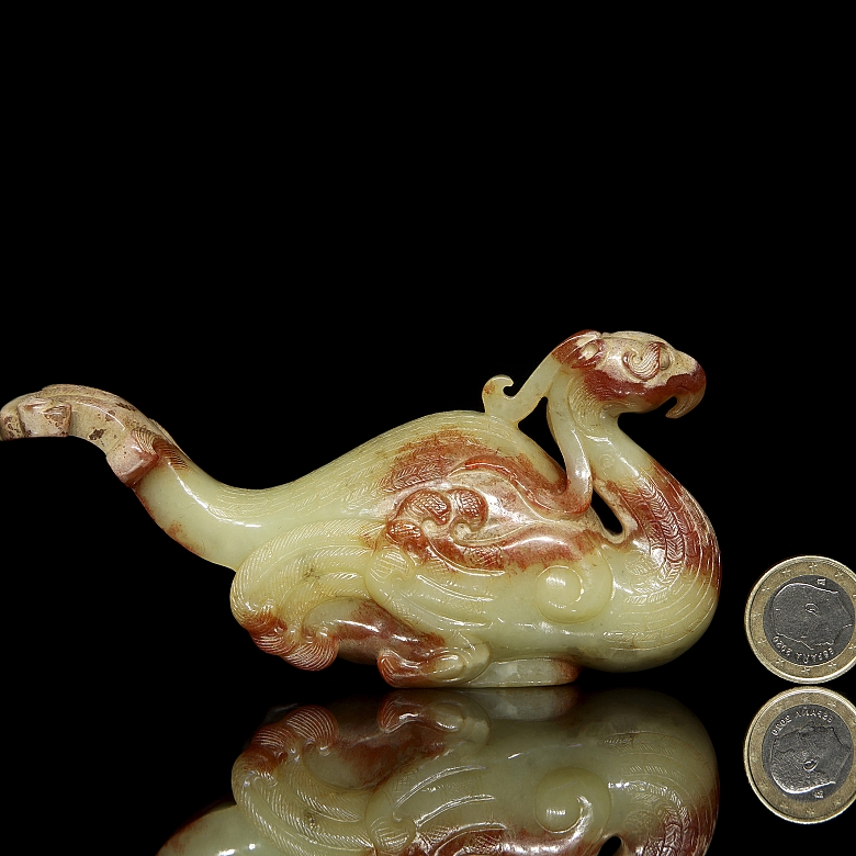 Figrua de jade amarillo