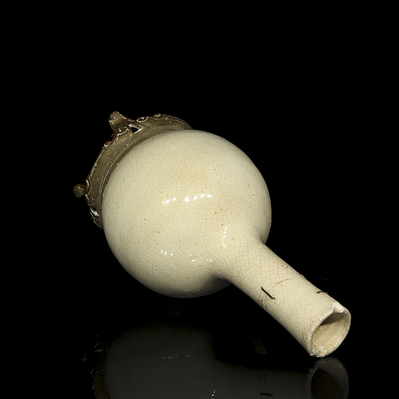 Pequeño jarrón vidriado