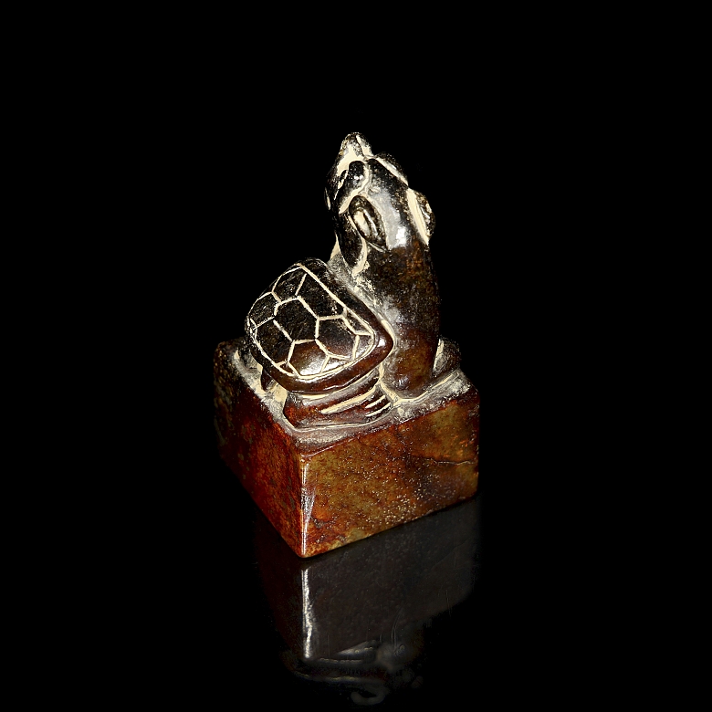 Sello de jade amarillo