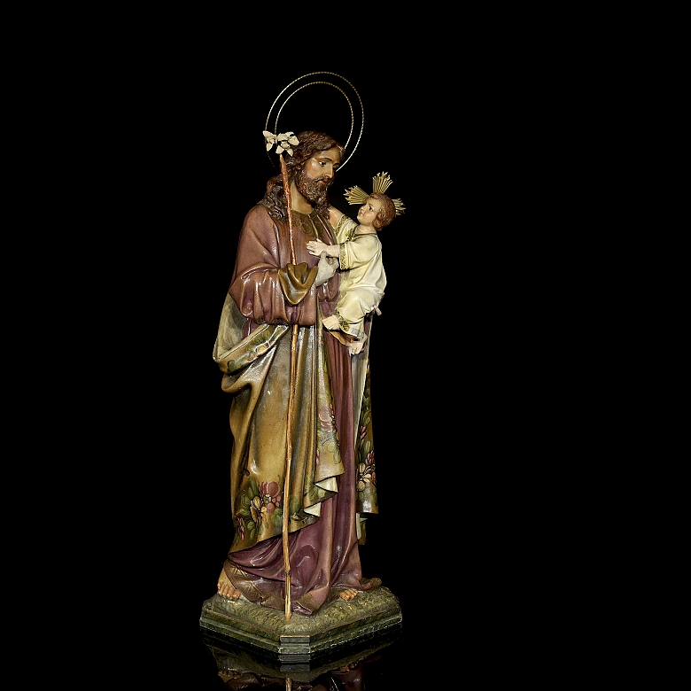 Capilla con imagen de 