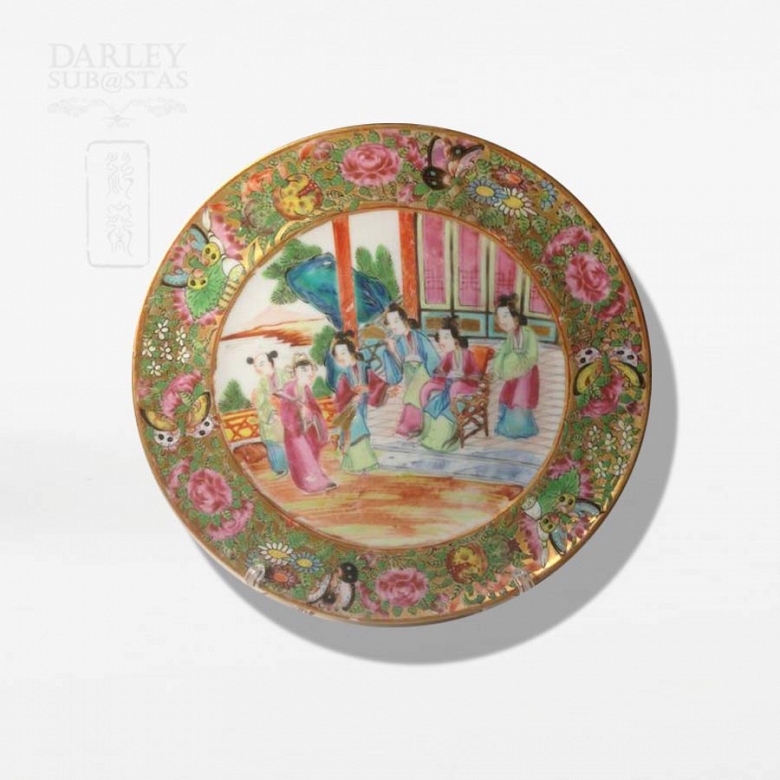 Plate Cantones 19th century
