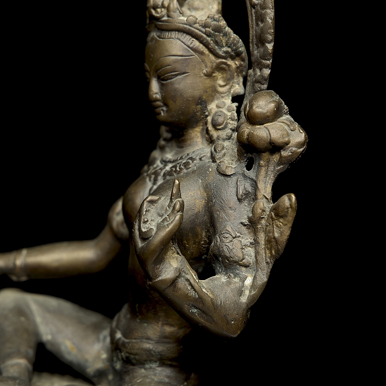 Metal figure ‘Syama Tara’, 20th century - 10