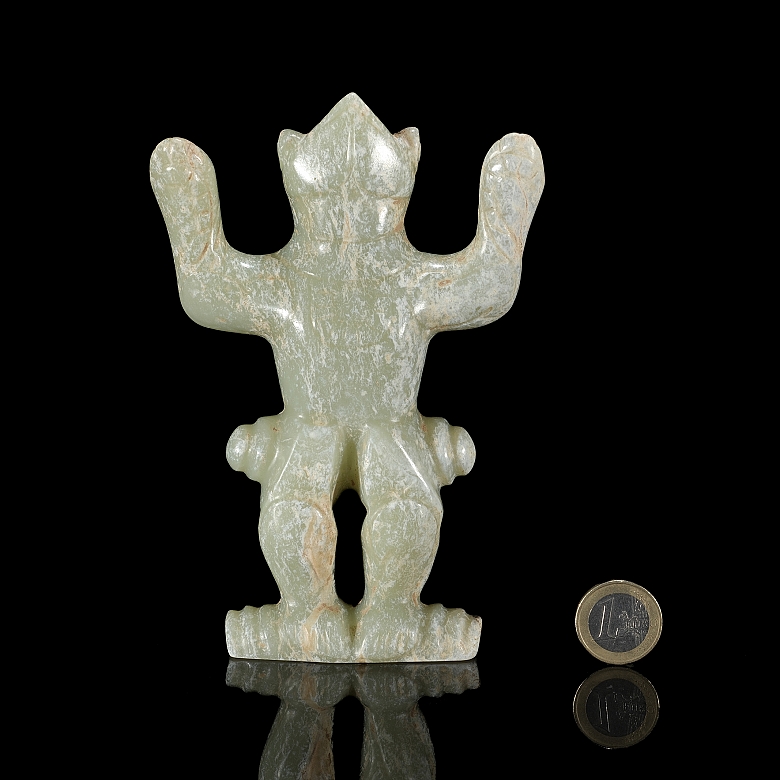 Figura de jade tallado