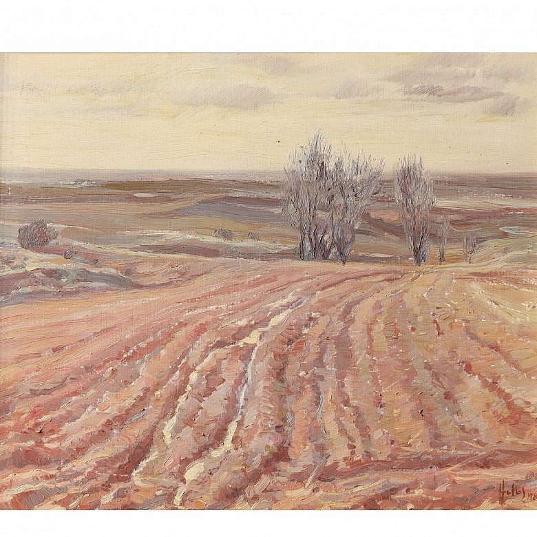 Helios Gisbert (1948) ‘Dry land’, 1984