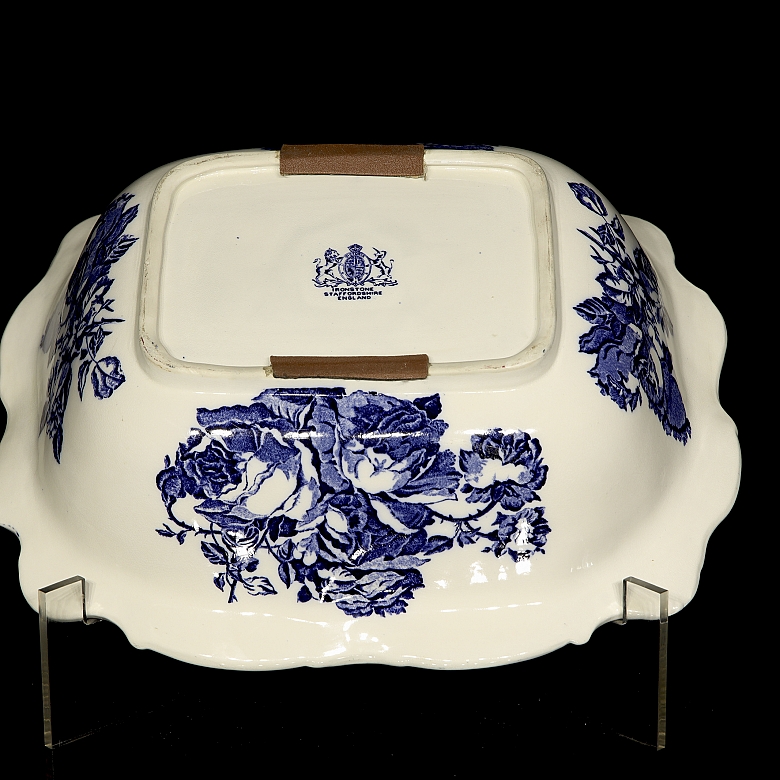 英国瓷质盥洗盆，斯塔福德郡，19世纪末 - 5