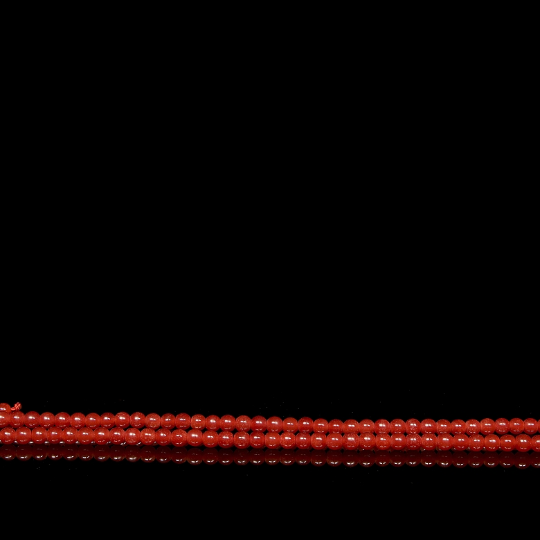 Collar de ochenta y dos cuentas de Nanhong, dinastía Liao