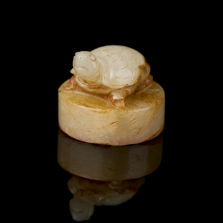 Jade seal ‘Turtle’, Qing dynasty
