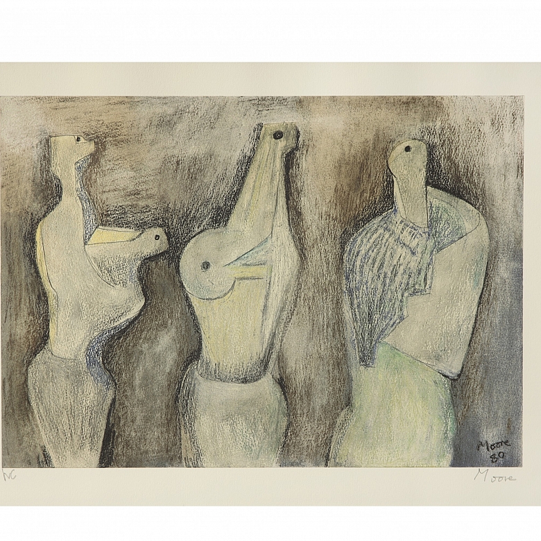 Henry MOORE (1898-1986)  