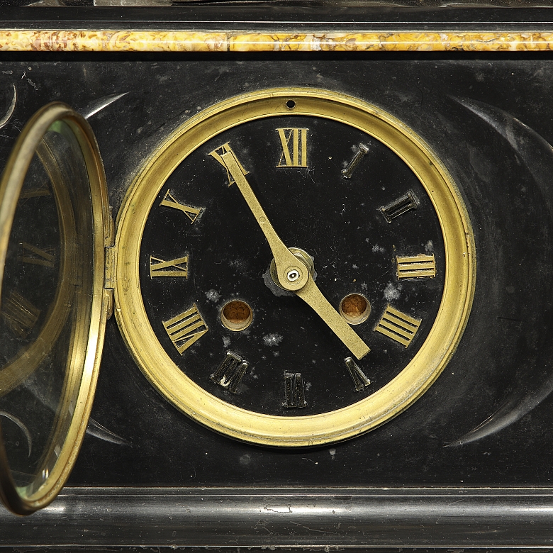 Napoleon III style table clock, 20th century - 6