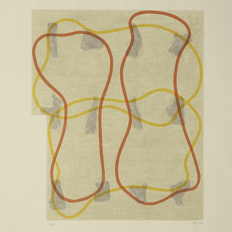 亚历杭德罗·科鲁赫拉 Alejandro Corujeira （1961）《雪之五重奏系列：花园之光》，2005年 - 1
