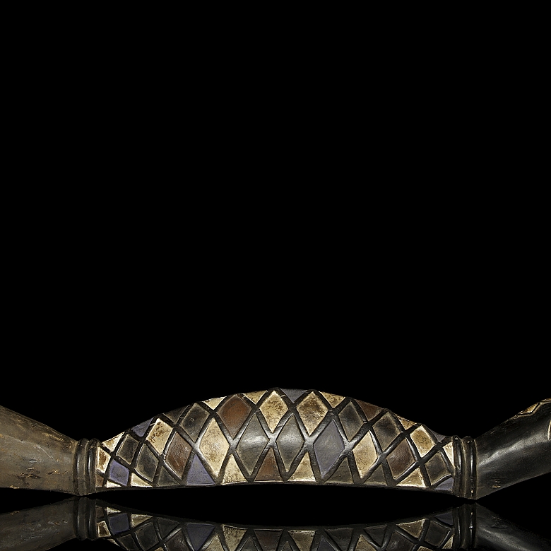 Ethnic Bagor sculpture, ‘Reptile’, Guinea, 20th century - 1