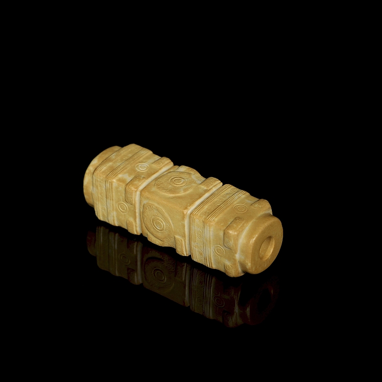 Colgante de jade Jigubai 