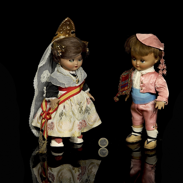 Pareja de muñecos